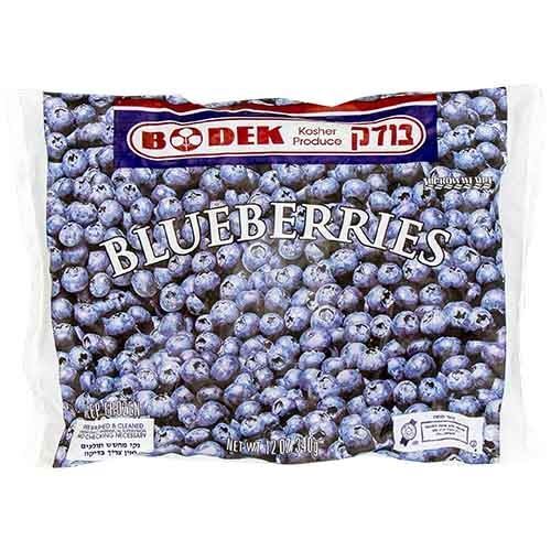 Bodek Blueberries, 12 Oz