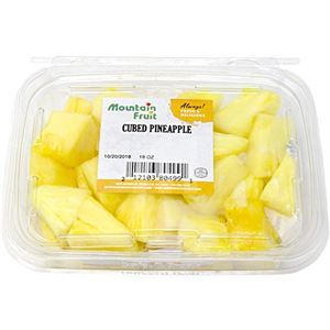 Mountain Fruit Cubed Pineapple, 18 Oz