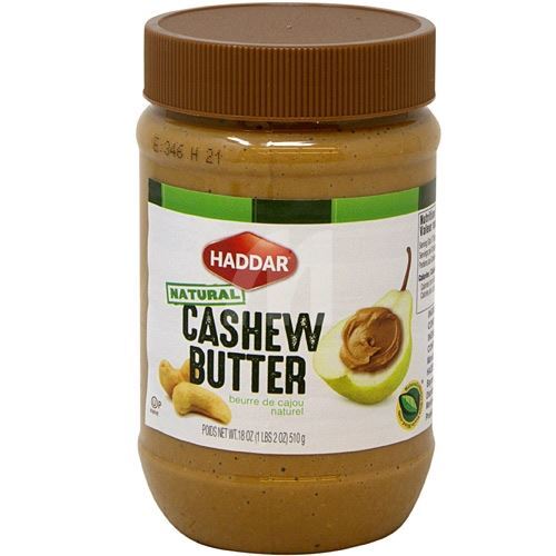 Haddar Cashew Butter, 18 Oz