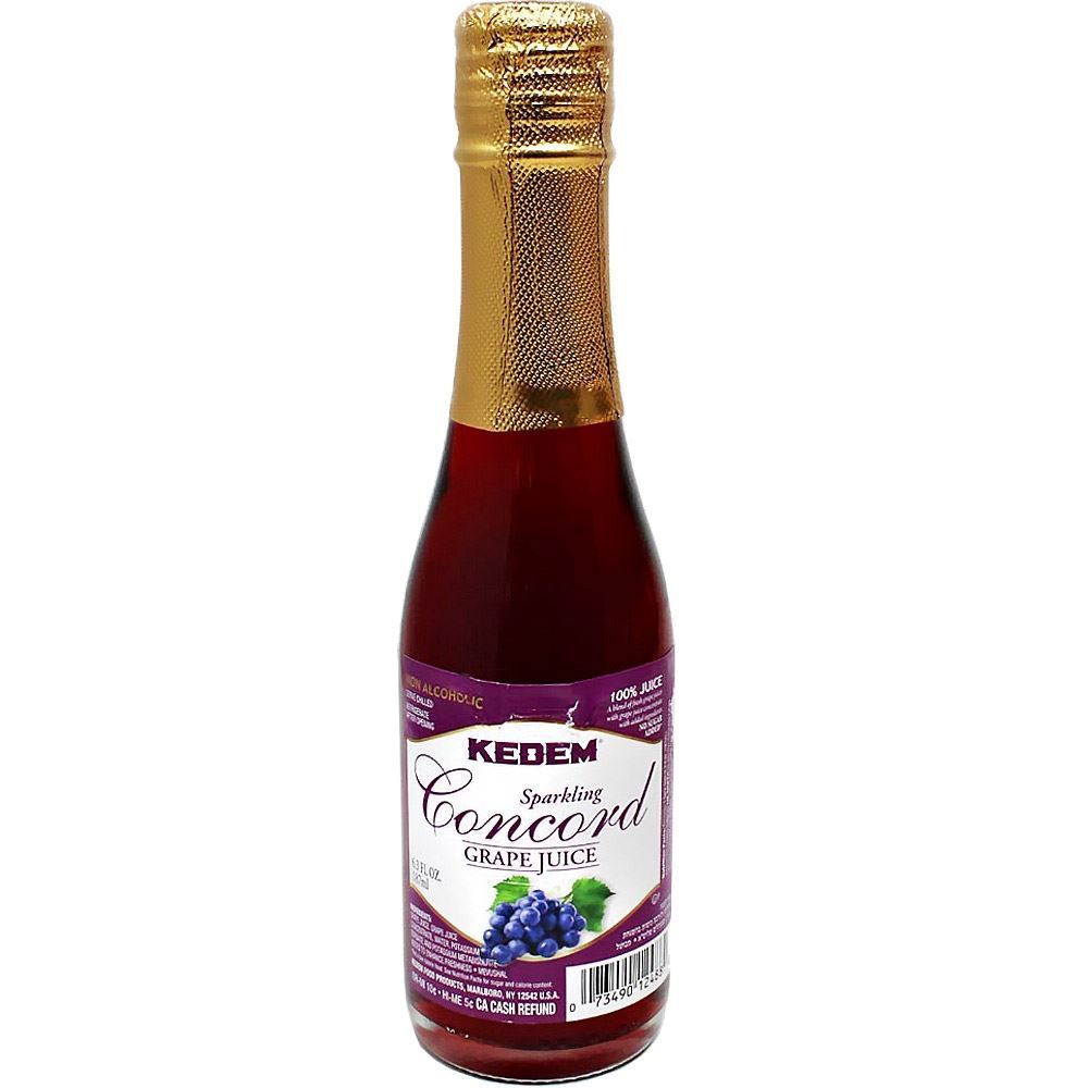 Kedem Grape Juice Sparkling, 6.3 Oz