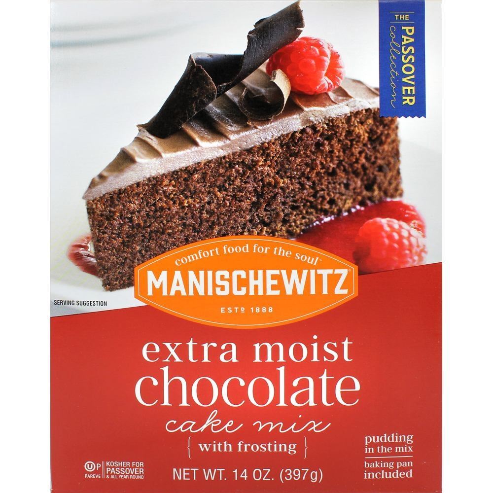 Manischewitz Extra Moist Chocolate Cake Mix, 14 Oz