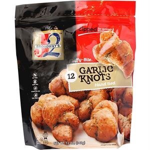 J2 Broadway Garlic Knots 12Ct, 12 Oz