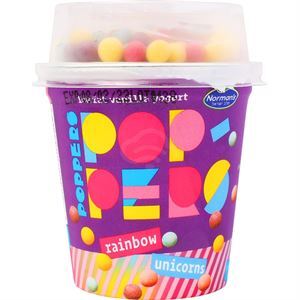 Norman's Van Yogurt Popr Rainbow Unicor, 5.3 Oz