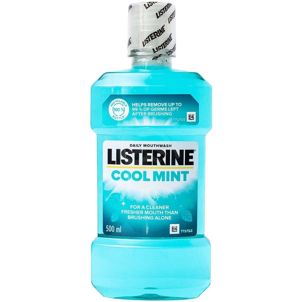 Listerine Antiseptic Cool Mint, 500 Ml