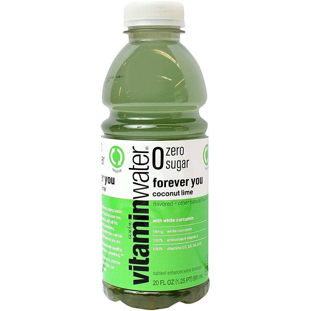 Glaceau Vitamin Water Forever Zero, 20 Oz