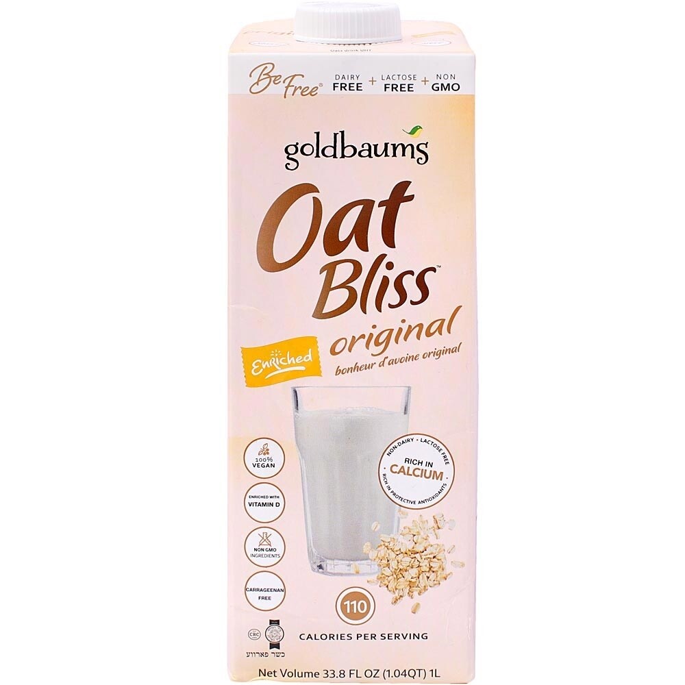 Goldbaum's Oat Bliss Oat Milk, 33.8 Oz