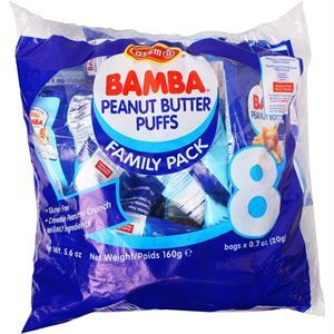Osem Bamba Peanut Snack 8Pk, 5.6 Oz