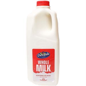 Devash Milk Red 1/2 Gal, 64 Oz