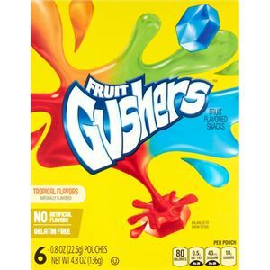 Betty Crocker Gushers Tropical Flavors, 5.4 Oz