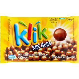 Klik Klik Balls, chocolate  1.06 Oz