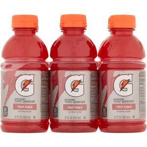 Gatorade Fruit Punch 6 Pk, 12 Oz