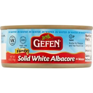 Gefen Solid Wht Tuna In Water Albacr, 6 Oz