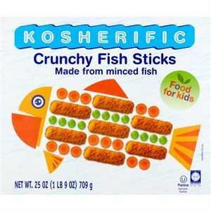 Kosherific Crunchy Fish Sticks 48 Pack, 25 Oz