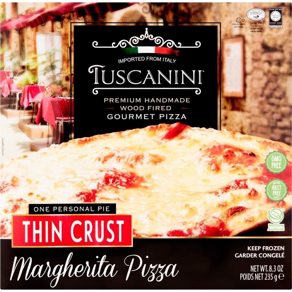Tuscanini Thin Crust Margherita Pizza, 8.3 Oz