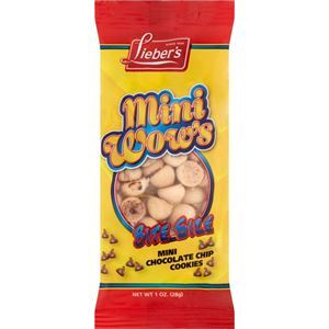 Lieber's Mini Wow's Chocolate  Chip Cookies, 1 Oz