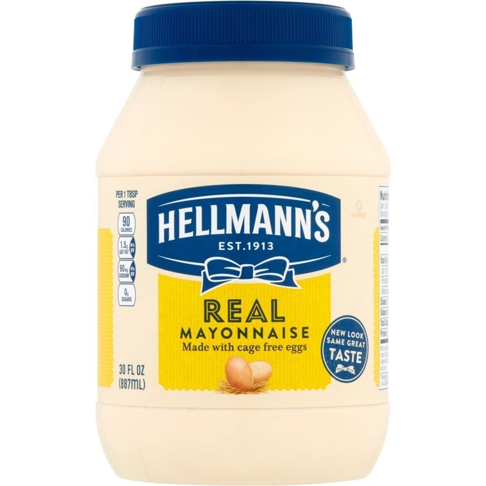 Hellmann's Real Mayonnaise, 30 Oz