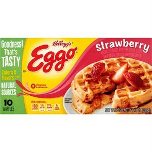 Eggo Waffles Strawberry 10 Ct, 12.3 Oz