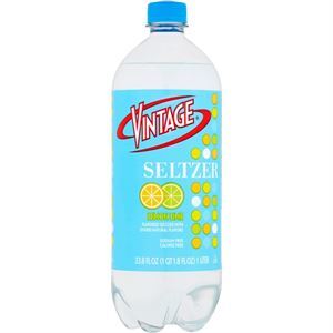Vintage Lemon Lime Seltzer, 1 Lt