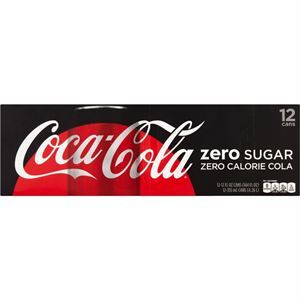 Coca Cola Coke Zero 12 Pk, 12 Oz