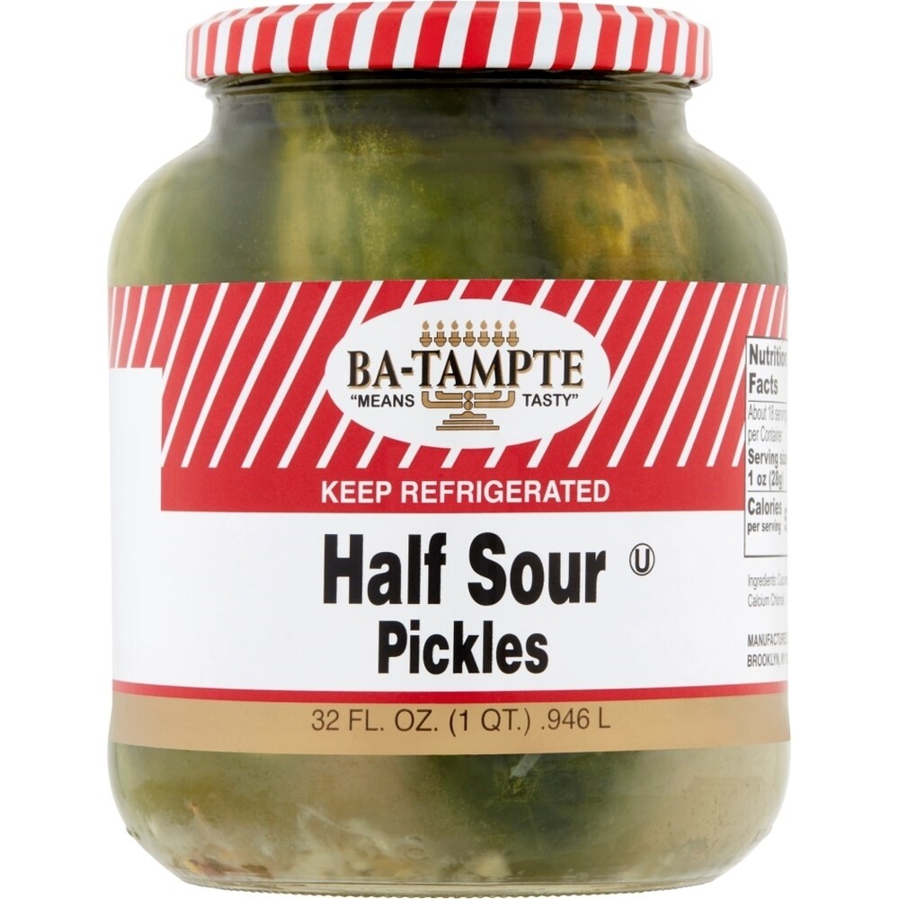 Batampte Half Sour Pickles, 32 Oz