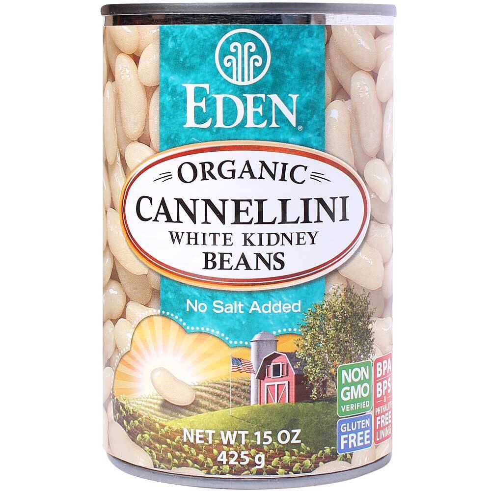 Eden Cannellini White Kidney Beans, 15 Oz