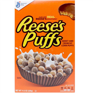 General Mill Reese's Peanut Butter Puffs, 11.5 Oz