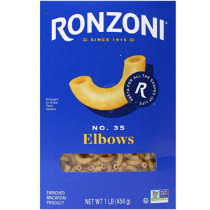 Ronzoni Elbows Macaroni #35, 16 Oz