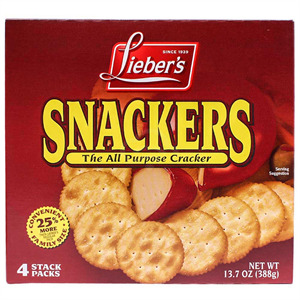Lieber's Snackers, 15.1 Oz