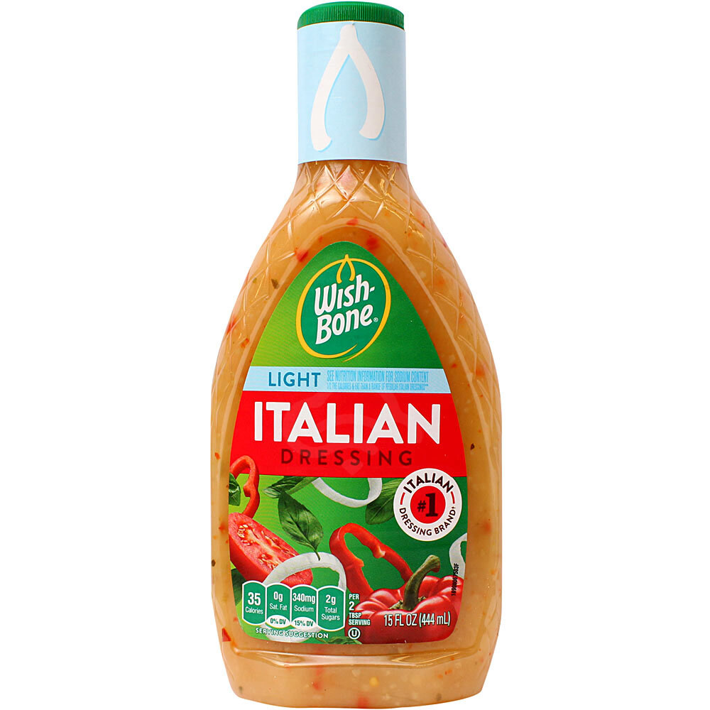 Wish Bone Italian Light Dressing, 15 Oz