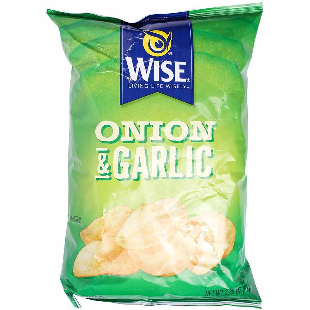 Wise Onion Garlic potato chips