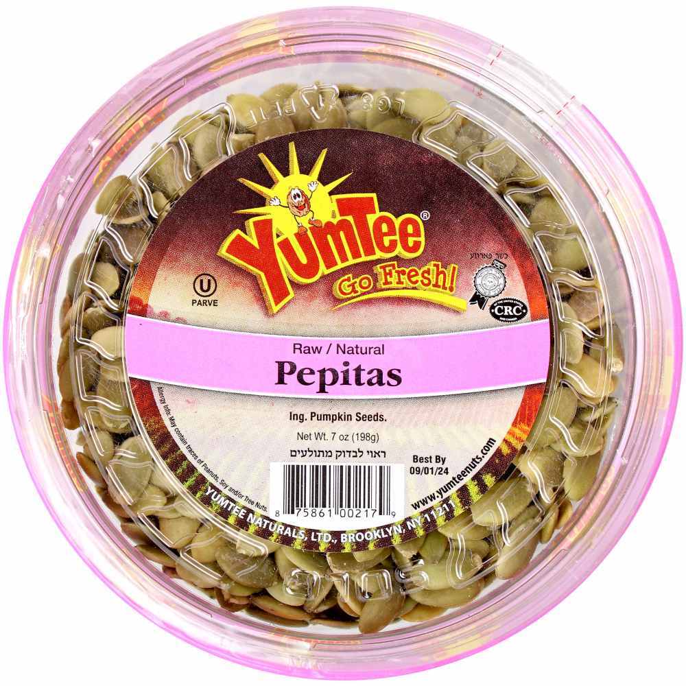 Yumtee Raw Pepitas Pumpkin Seeds, 7 Oz