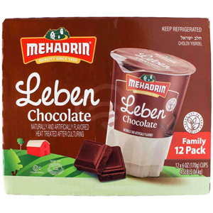 Mehadrin Leben Chocolate 12 Pk, 6 Oz