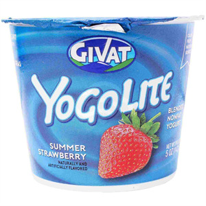 Givat Yogolite Yogurt Strawberry, 5 Oz