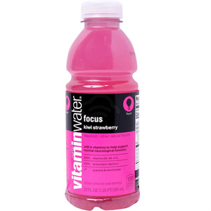 Glaceau Vitamin Water Focus Kiwi Straw, 20 Oz