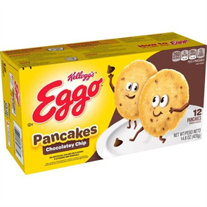 Eggo Chocolate Chip Pancake 12, 14.8 Oz