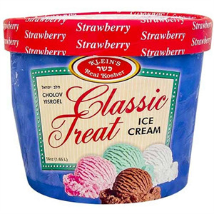 Klein's Classic Treat Ice Cream Strawb, 56 Oz