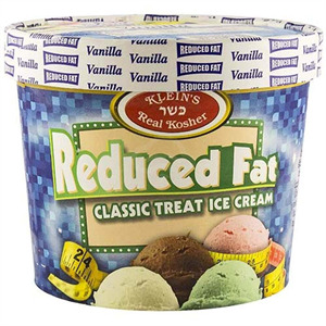 Klein's Red Fat Yogurt Ice Cream Vanil, 56 Oz