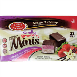 Klein's Mini Vanilla Strawberry Bites, 32 Ct