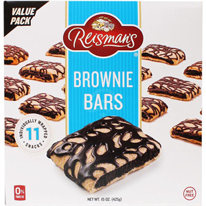 Reisman Brownie Bar Value Pack 8 Pk, 14 Oz