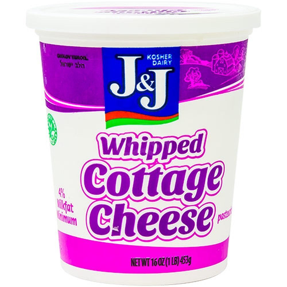 J&J Cottage Cheese Whipped, 16 Oz