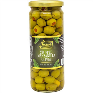 Lieber's Stuffed Olives, 10 Oz