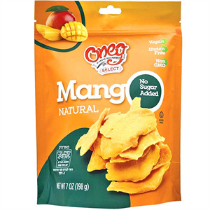 Oneg Natural Dried Mango, 7 Oz