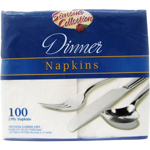 Simcha Collecti Dinner Napkins, 100 Cnt