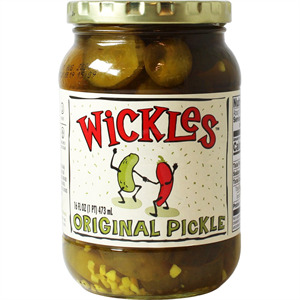 Wickles Pickles Orignal Pickles Sliced, 16 Oz