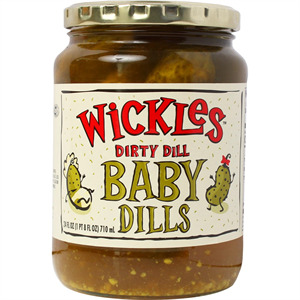 Wickles Pickles Dirty Dill Baby Dill Pickles, 24 Oz