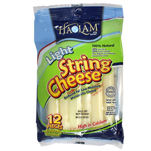 Haolam String Cheese Light 12 Ct, 12 Oz