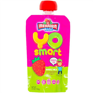 Mehadrin Yo Smart Squeezeable Strawberr, 3.5 Oz