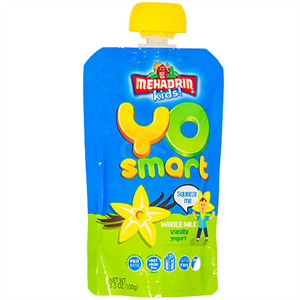 Mehadrin Yo Smart Squeezeable Vanilla Y, 3.5 Oz
