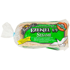 Food For Life Ezekiel Bread Sesame Sprout Grain, 24 Oz