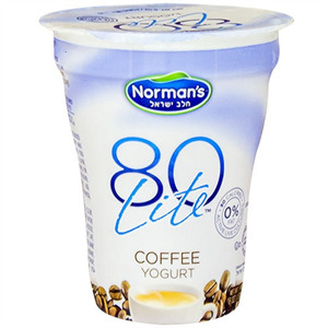 Norman's 80 Lite Coffee Yogurt, 6 Oz